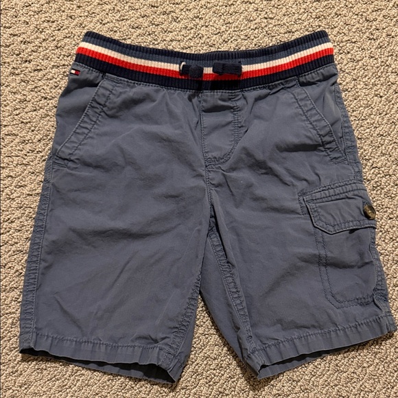 Tommy Hilfiger Other - Tommy Hilfiger Navy Blue Cargo Shorts with Striped Waistband